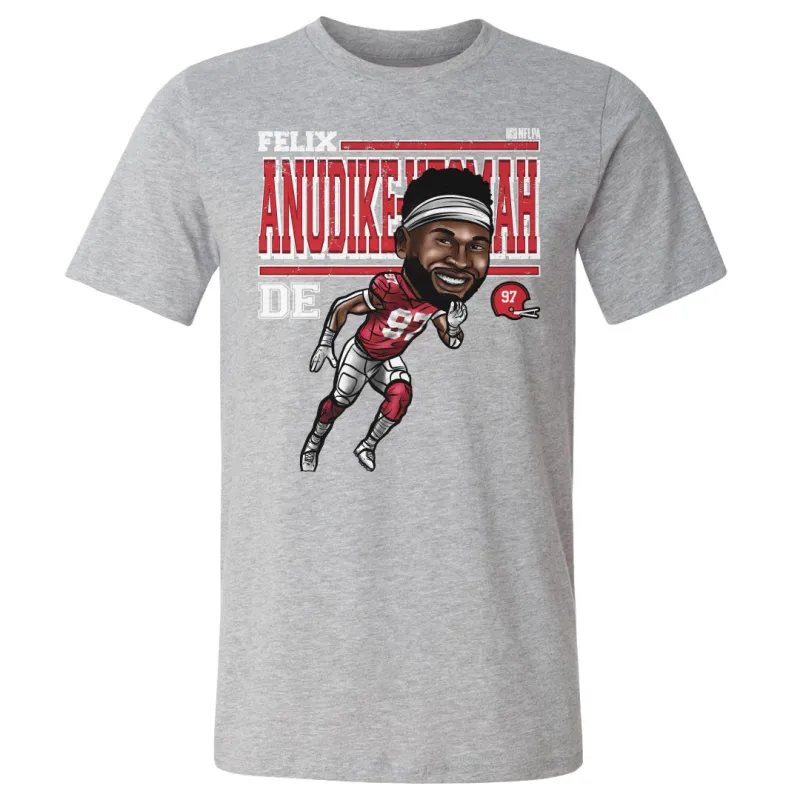 Felix Anudike-Uzomah Kansas City Cartoon WHT sold by 500 Level