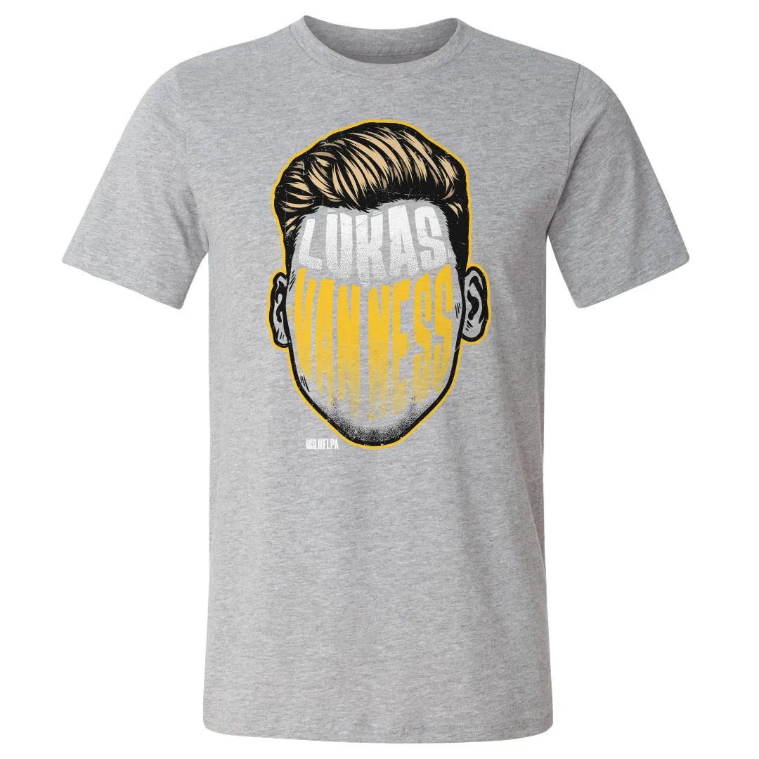 Lukas Van Ness Green Bay Player Silhouette WHT sold by 500 Level