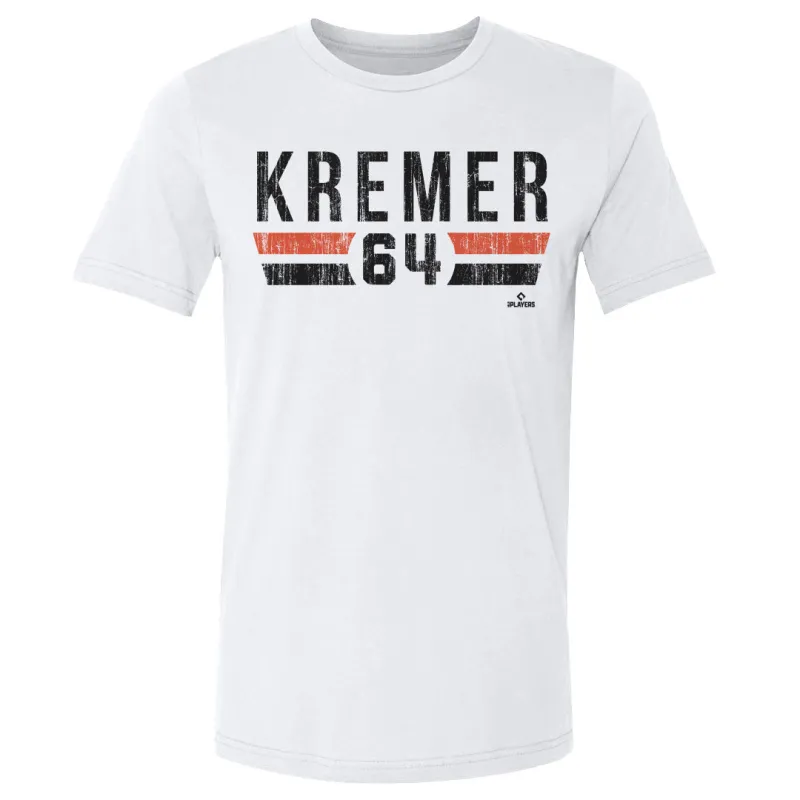 Dean Kremer Baltimore Font sold by 500 Level
