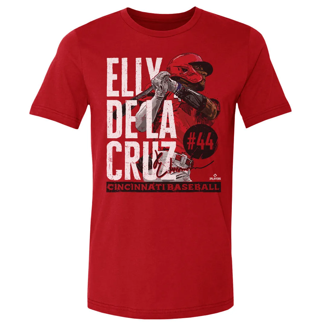 Elly De La Cruz Cincinnati Player Name WHT sold by 500 Level