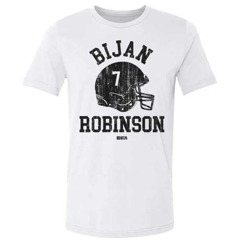 Bijan Robinson Atlanta Helmet Font sold by 500 Level