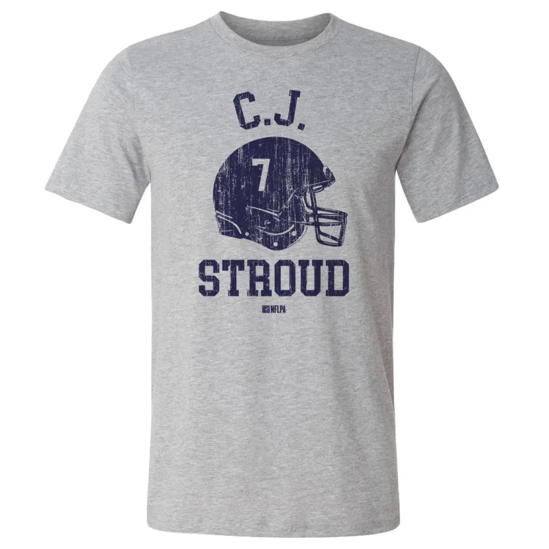 C.J. Stroud Houston Helmet Font sold by 500 Level