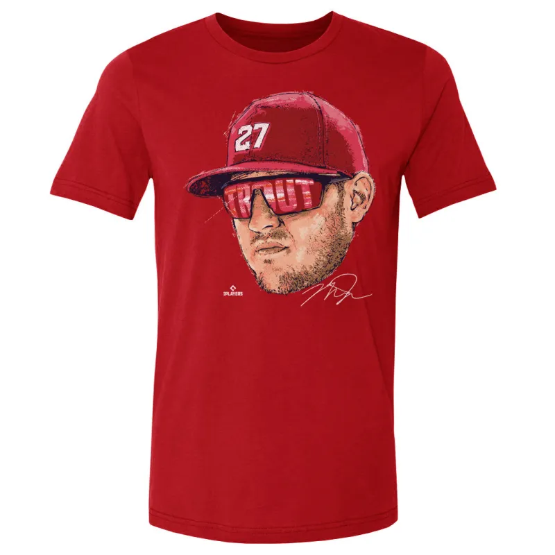 Mike Trout Los Angeles A Sunglasses WHT sold by 500 Level