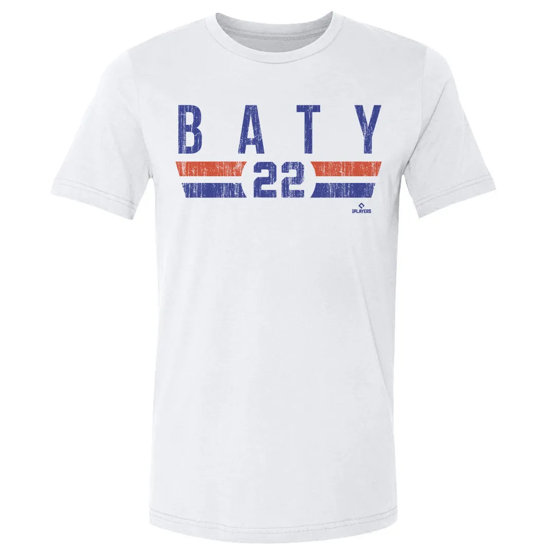 Brett Baty New York M Font sold by 500 Level