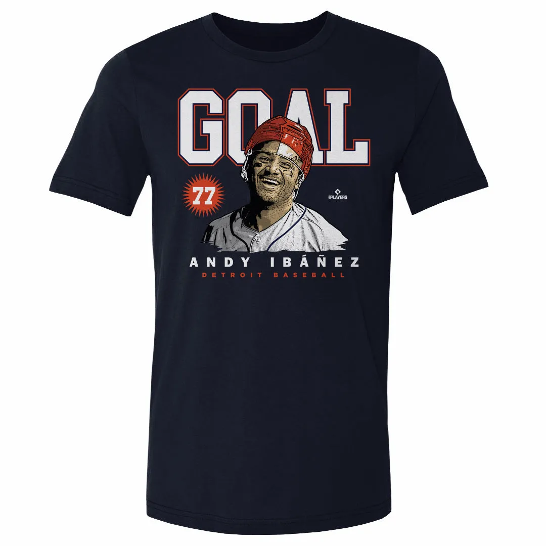 Andy Ibanez Detroit Goal WHT sold by 500 Level product image thumbnail 2