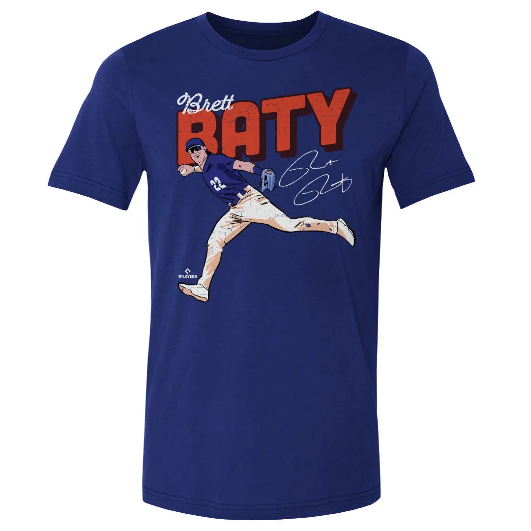 Brett Baty New York M Vintage WHT sold by 500 Level product image thumbnail 2