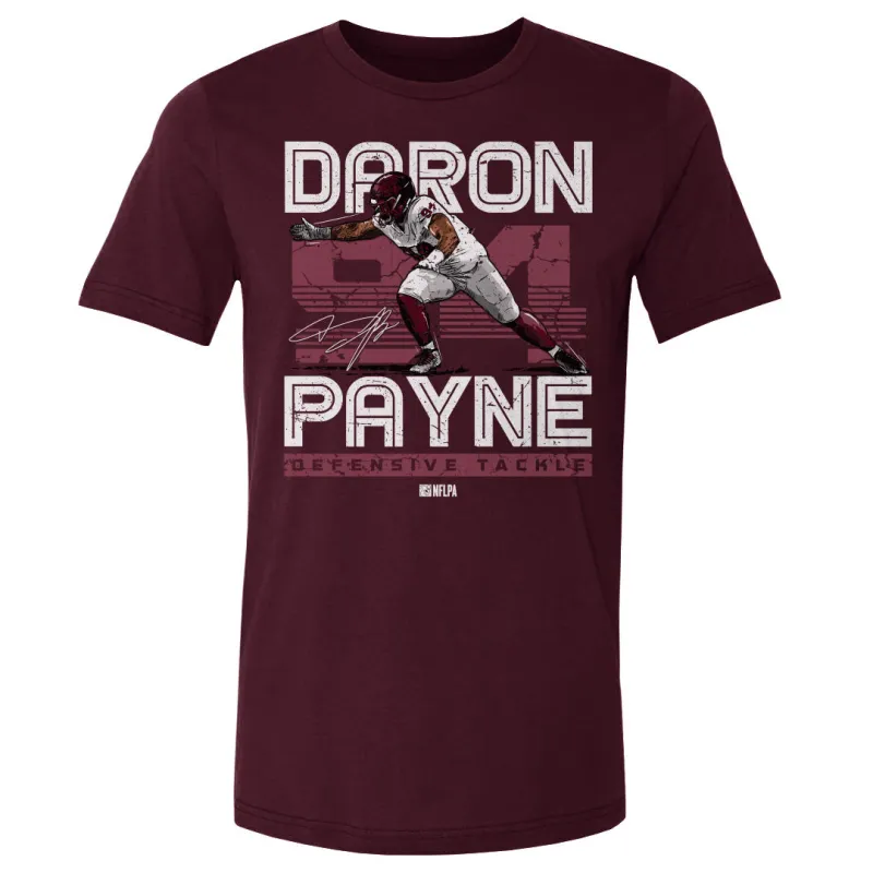 Daron Payne Washington Player Number WHT sold by 500 Level
