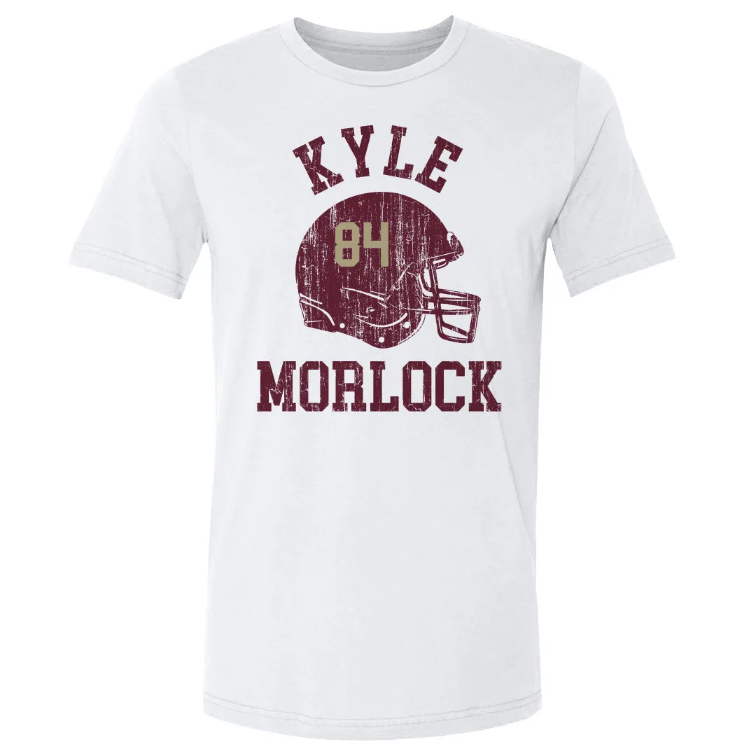 Kyle Morlock College Helmet Font sold by 500 Level