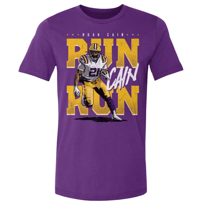 Noah Cain College Run Cain Run WHT sold by 500 Level