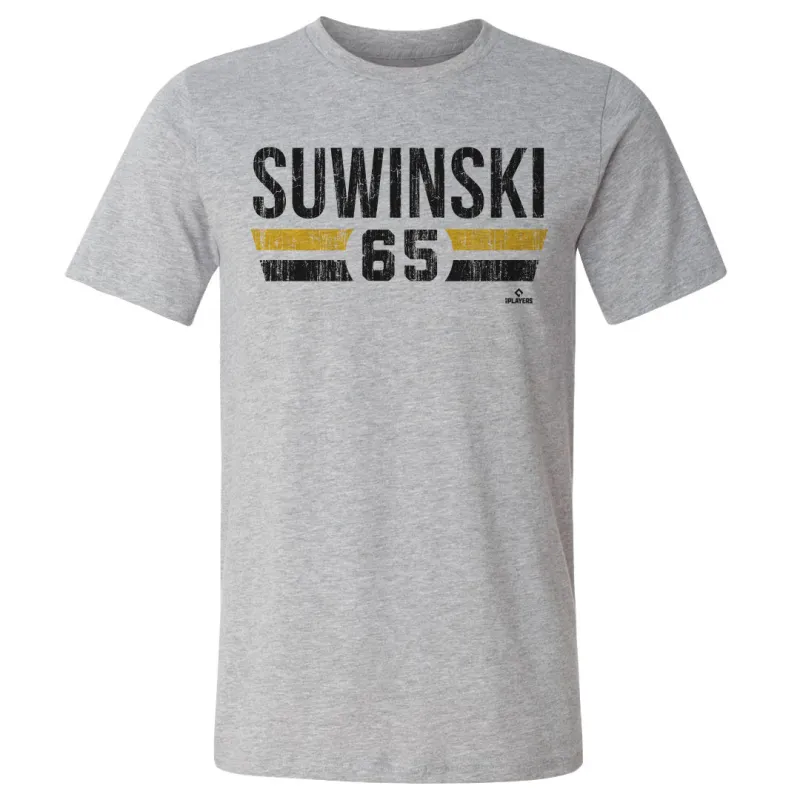 Jack Suwinski Pittsburgh Font sold by 500 Level