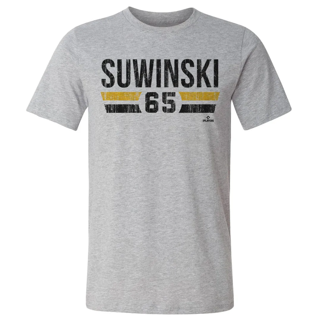 Jack Suwinski Pittsburgh Font sold by 500 Level
