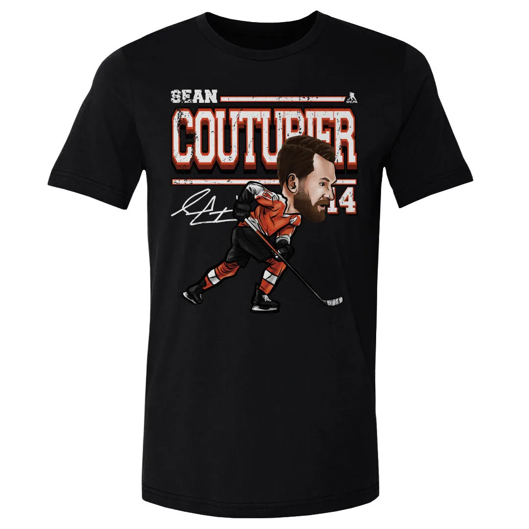 Sean Couturier Philadelphia Cartoon WHT sold by 500 Level product image thumbnail 2