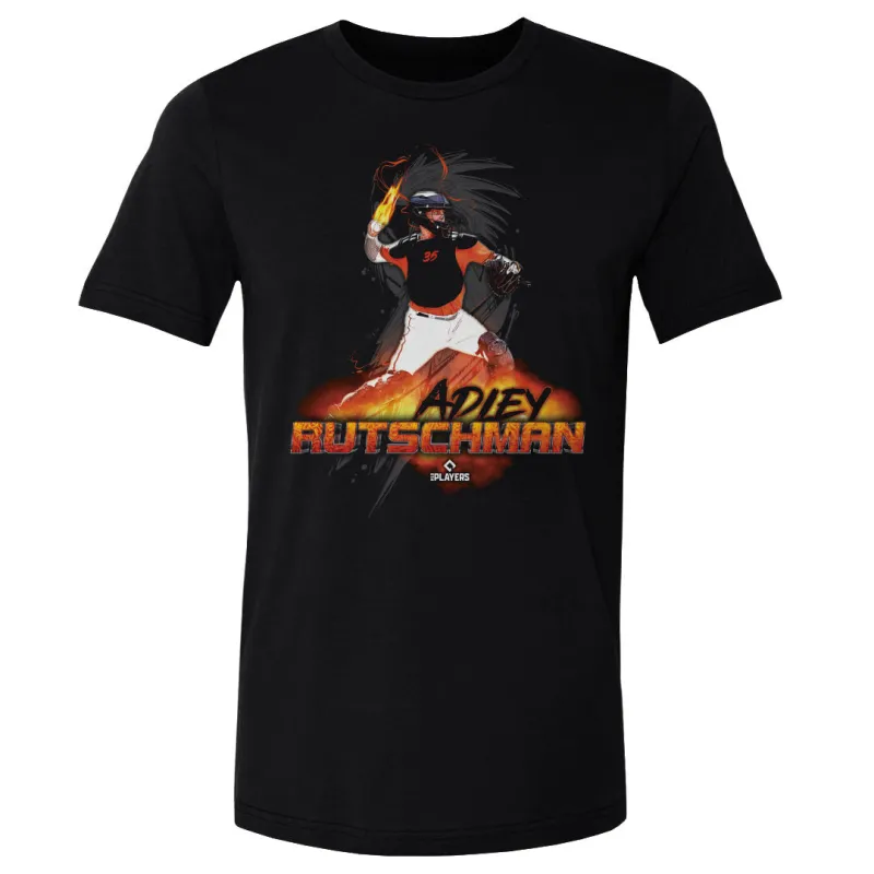Adley Rutschman Baltimore Flame WHT made by 500 Level