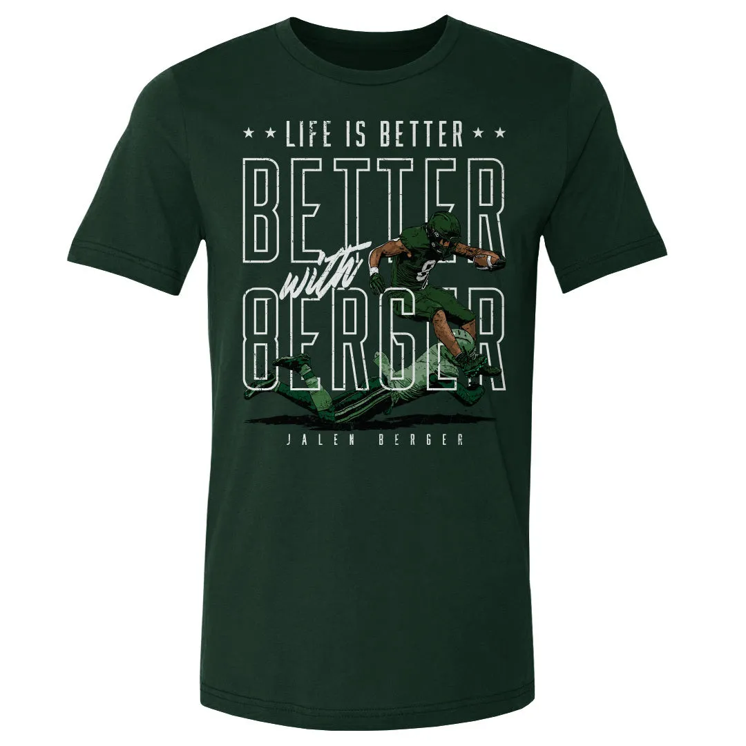 Jalen Berger College Life Is Better WHT sold by 500 Level product image thumbnail 2