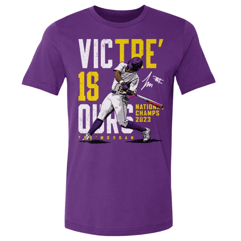 Tre Morgan College National Champs 2023 WHT sold by 500 Level