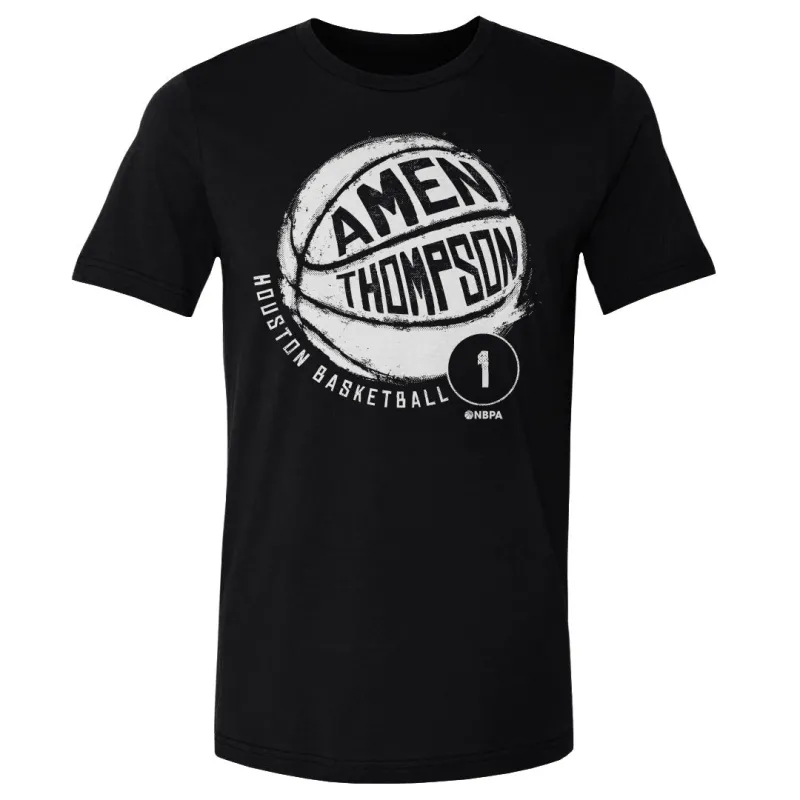 Amen Thompson Houston Basketball WHT sold by 500 Level