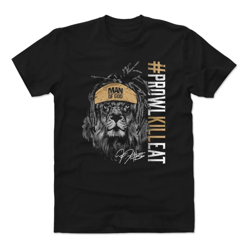 Demario Davis Lion Prowl Kill Eat Vertical WHT sold by 500 Level