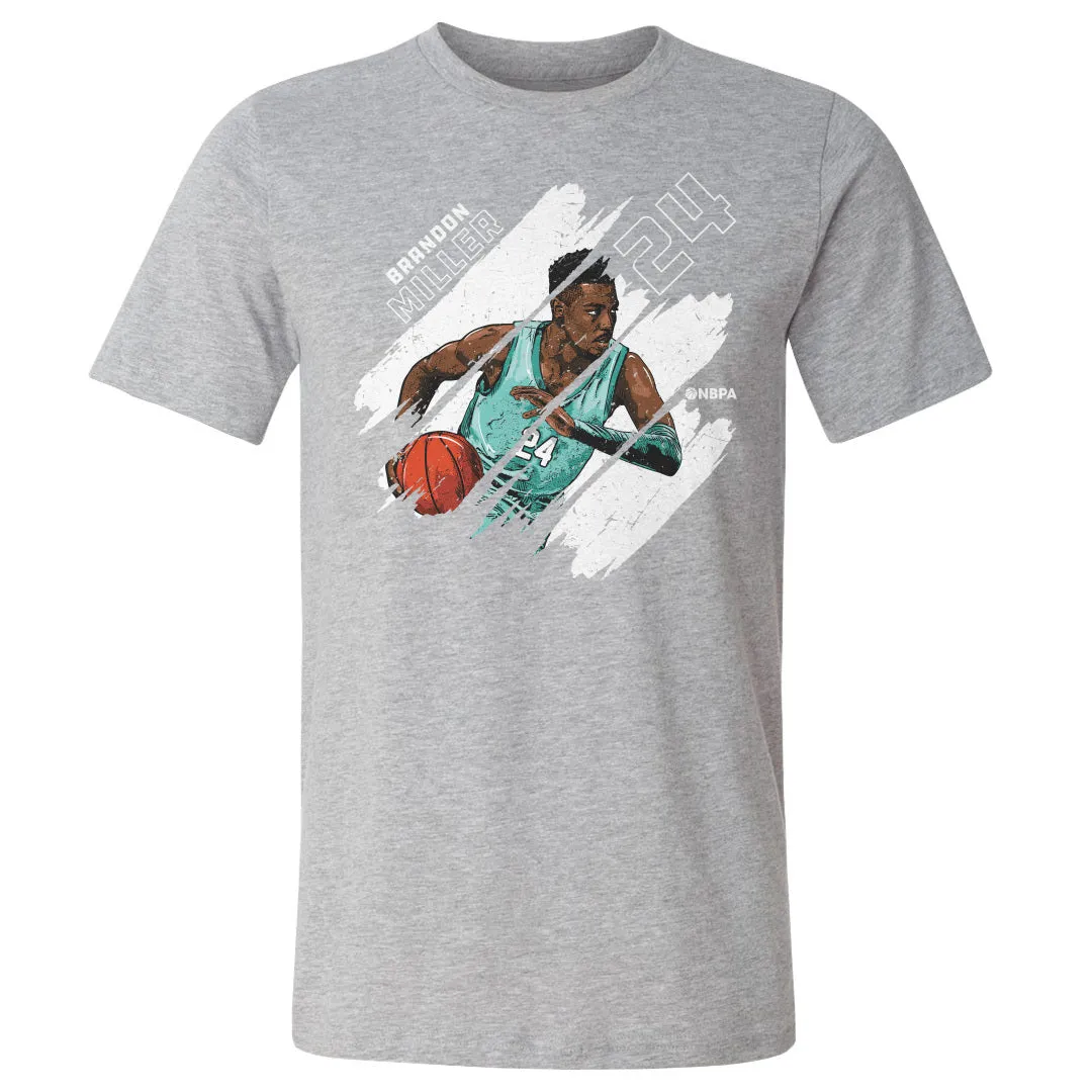 Brandon Miller Charlotte Stripes WHT sold by 500 Level product image thumbnail 2