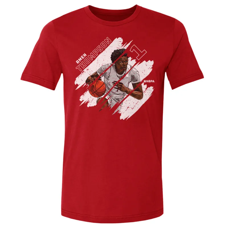 Amen Thompson Houston Stripes WHT sold by 500 Level