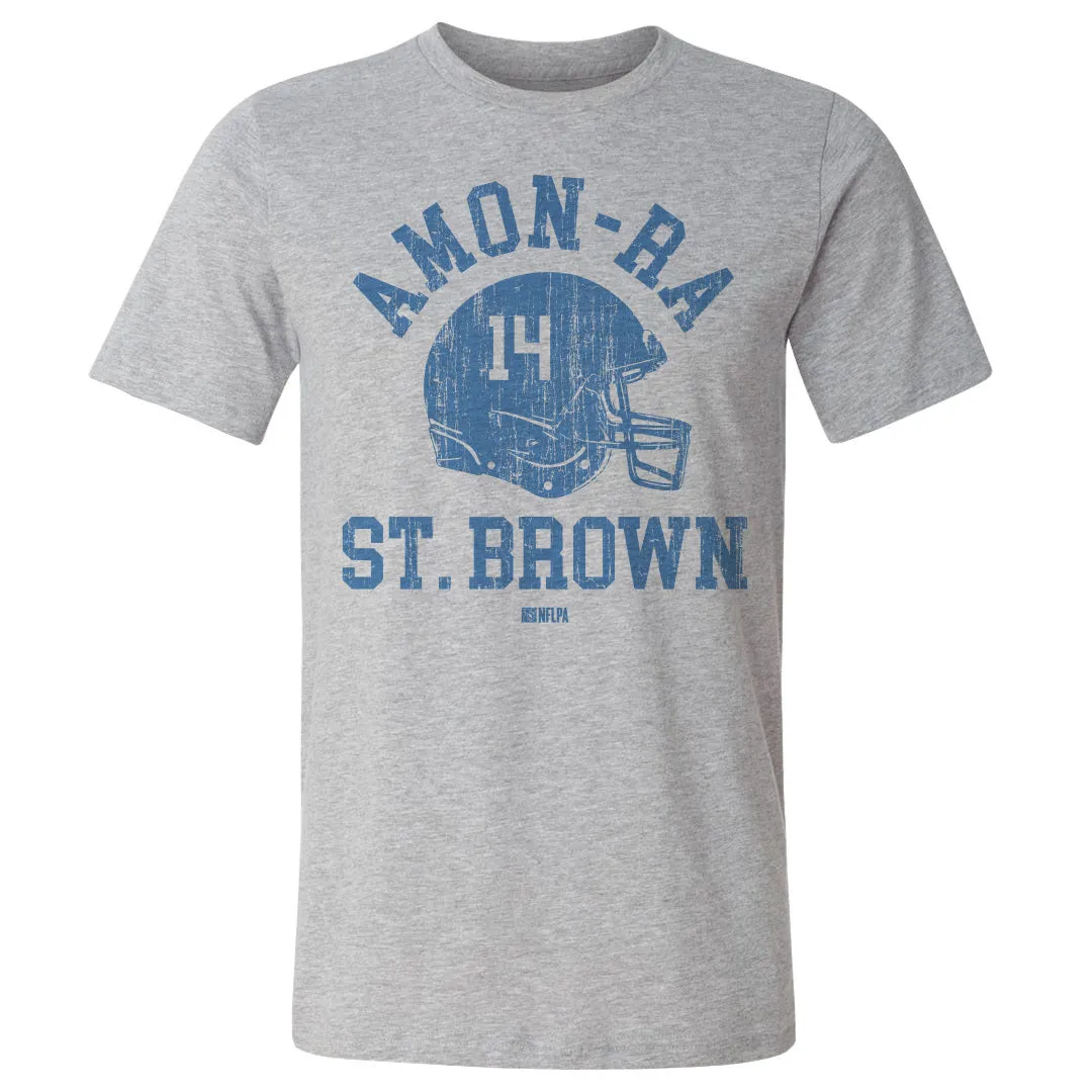 Amon-Ra St. Brown Detroit Helmet Font sold by 500 Level