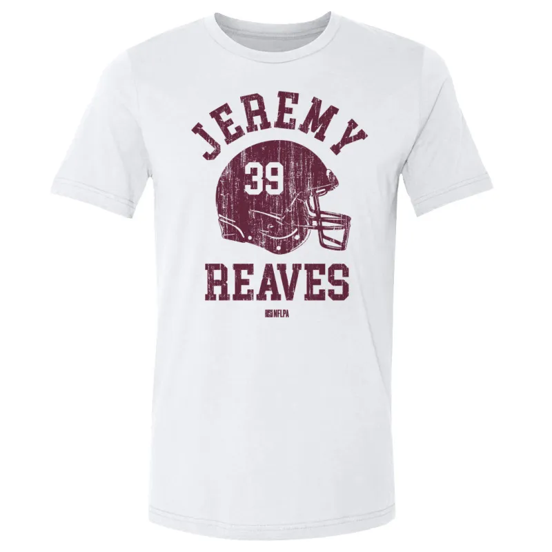 Jeremy Reaves Washington Helmet Font sold by 500 Level