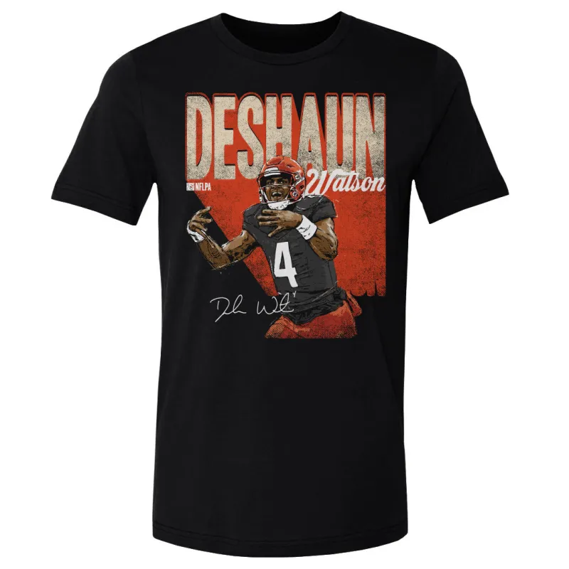 Deshaun Watson Cleveland Bold WHT sold by 500 Level