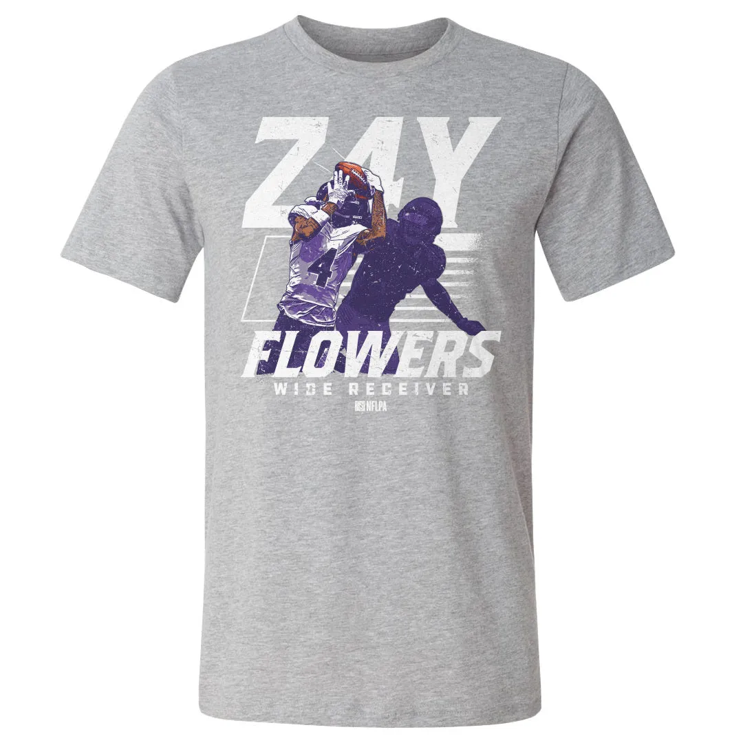 Zay Flowers Baltimore Player Name WHT sold by 500 Level product image thumbnail 2