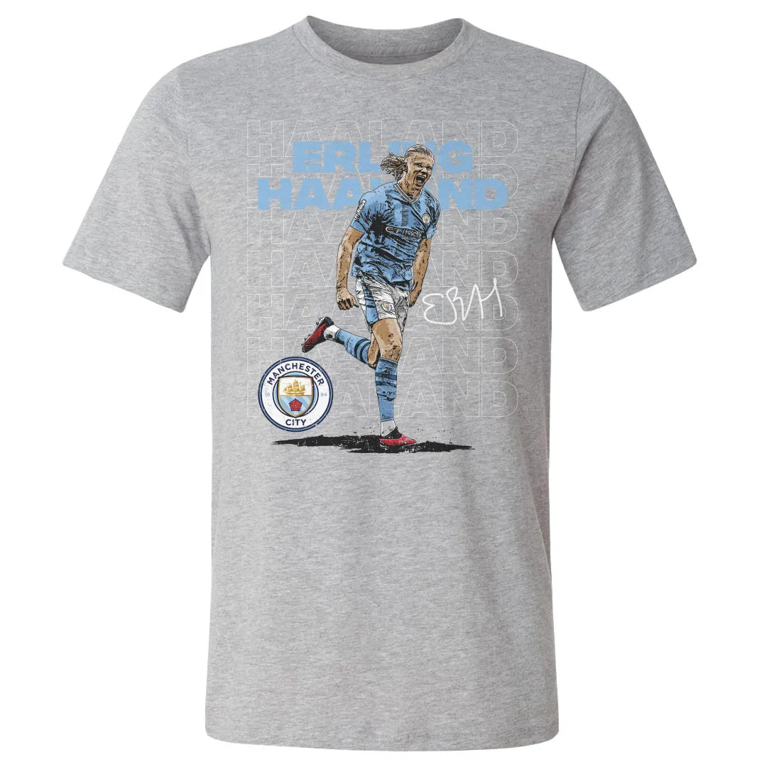 Erling Haaland Manchester City Design WHT sold by 500 Level