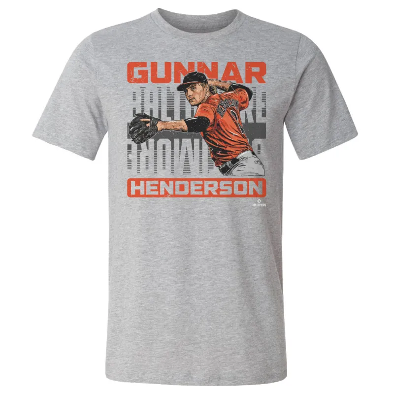 Gunnar Henderson Baltimore Player Name WHT sold by 500 Level