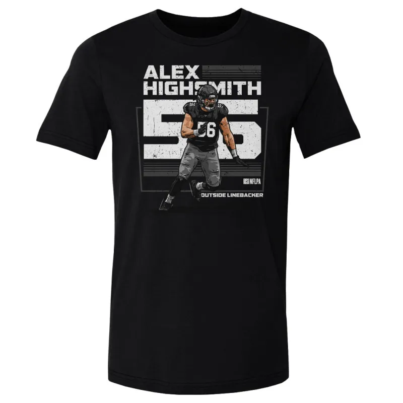 Alex Highsmith Pittsburgh Player Name WHT sold by 500 Level