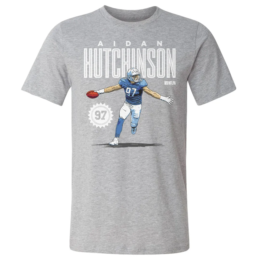 Aidan Hutchinson Detroit Card WHT sold by 500 Level