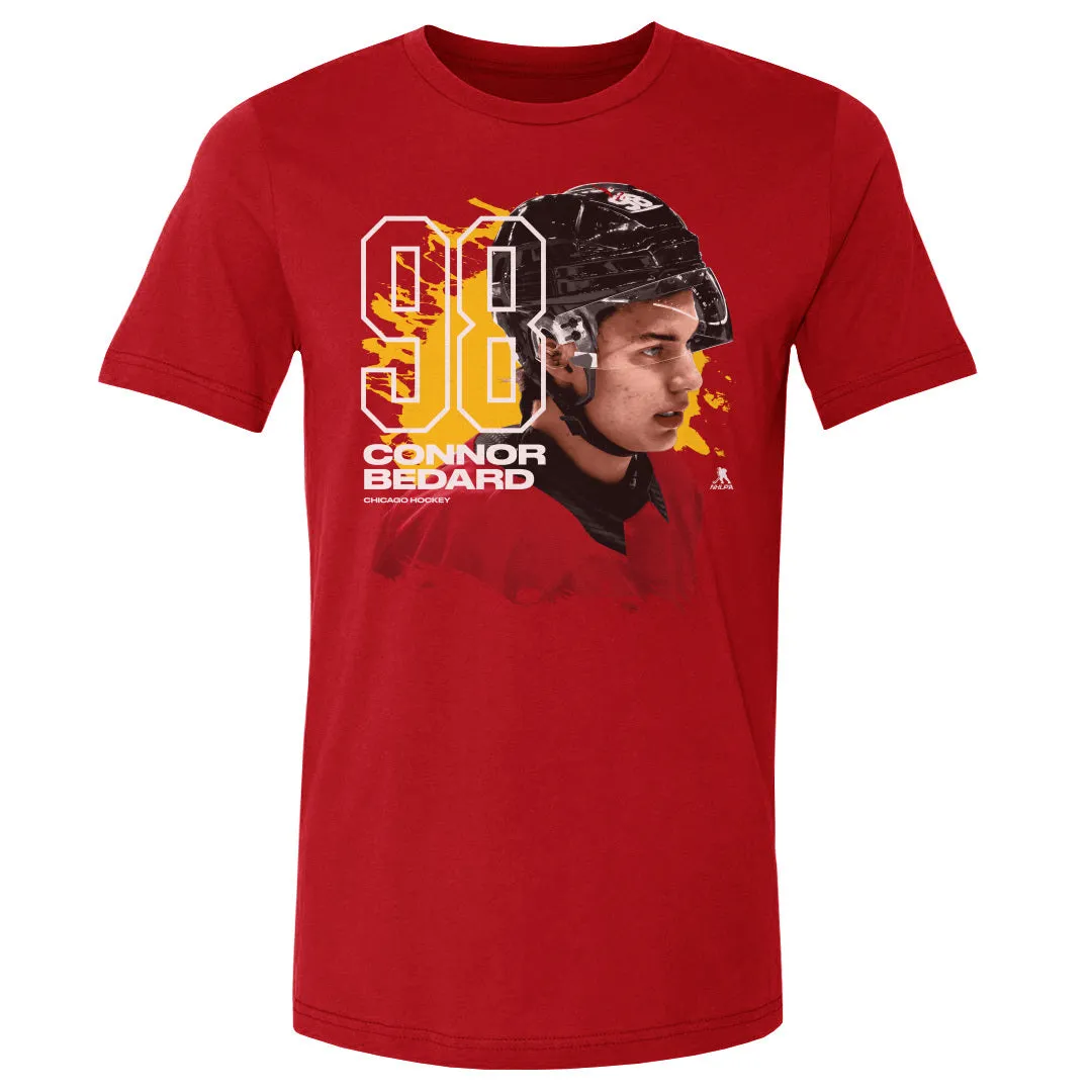 Connor Bedard Chicago Profile WHT sold by 500 Level