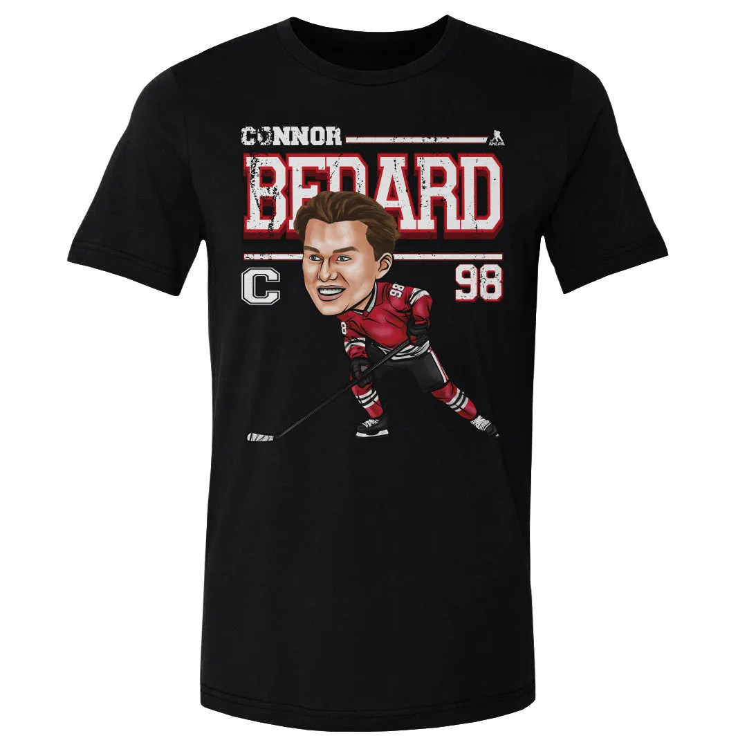 Connor Bedard Chicago Cartoon WHT sold by 500 Level product image thumbnail 3