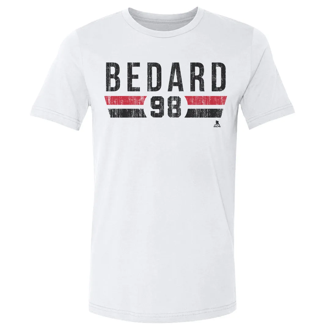 Connor Bedard Chicago Font sold by 500 Level