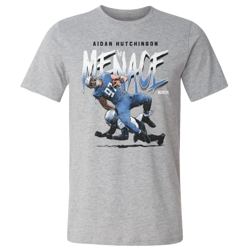 Aidan Hutchinson Detroit The Menace WHT sold by 500 Level