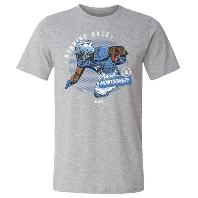 David Montgomery Detroit Dots WHT sold by 500 Level