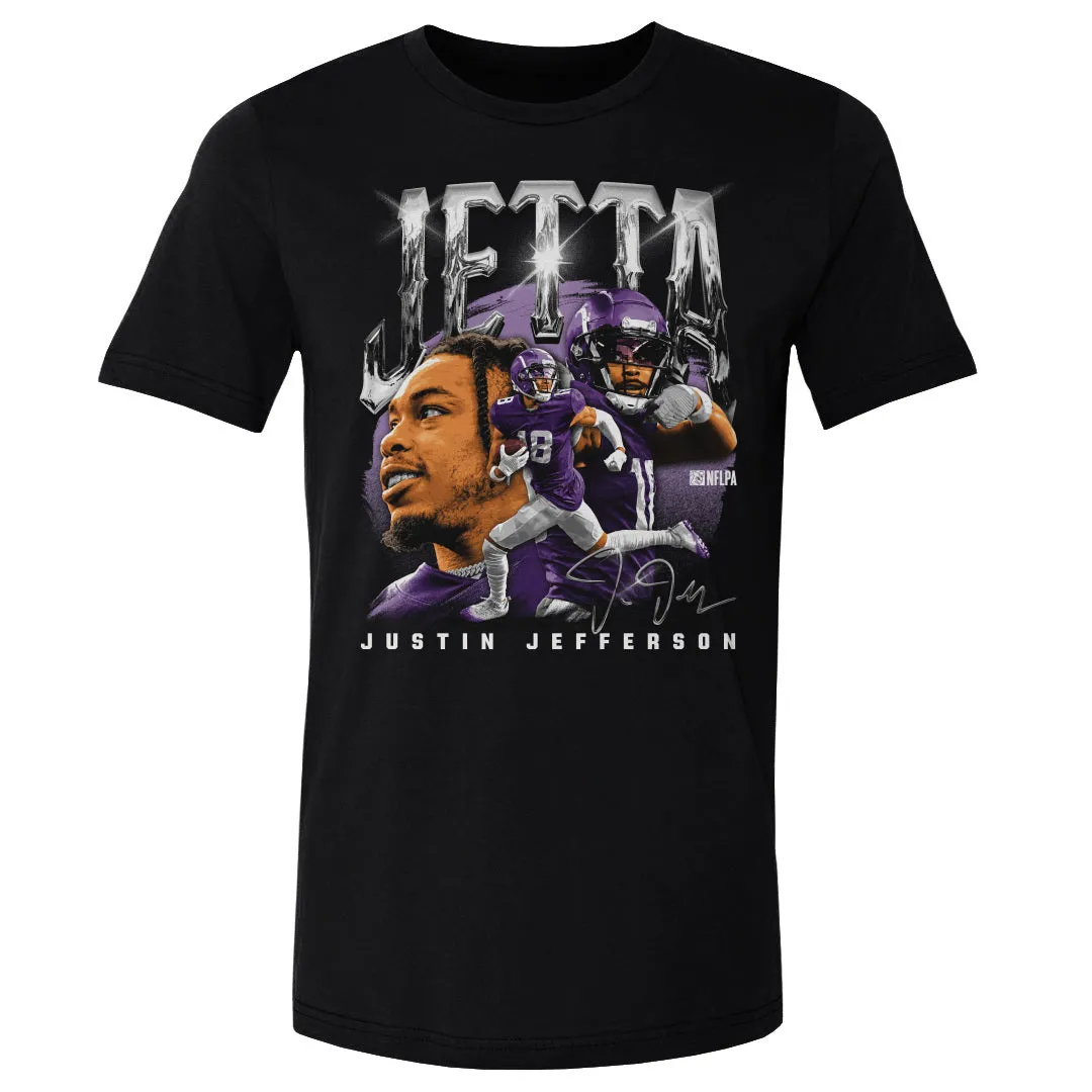 Justin Jefferson Minnesota Jetta Vintage WHT sold by 500 Level