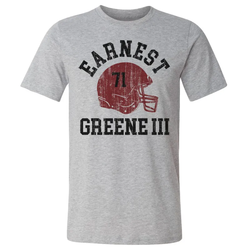 Earnest Greene III College Helmet Font sold by 500 Level