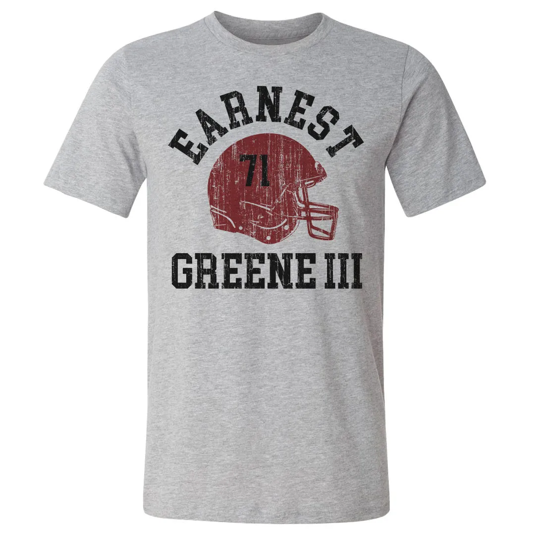 Earnest Greene III College Helmet Font sold by 500 Level