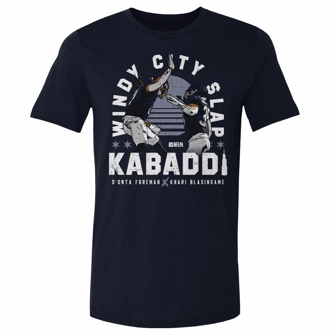 D'Onta Foreman & Khari Blasingame Chicago Kabaddi Celebration WHT sold by 500 Level product image thumbnail 2