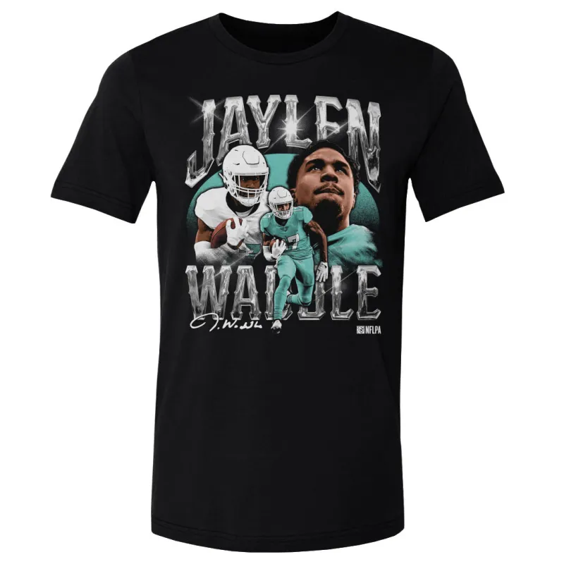 Jaylen Waddle Miami Vintage WHT sold by 500 Level