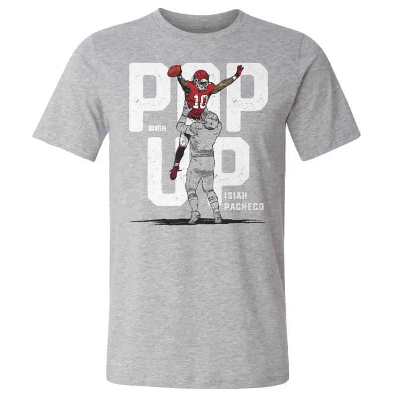 Isiah Pacheco Kansas City Pop Up WHT sold by 500 Level