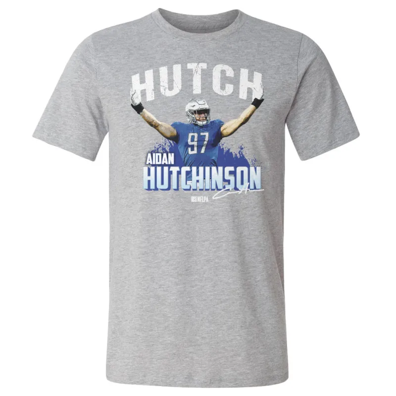 Aidan Hutchinson Detroit Hutch WHT sold by 500 Level