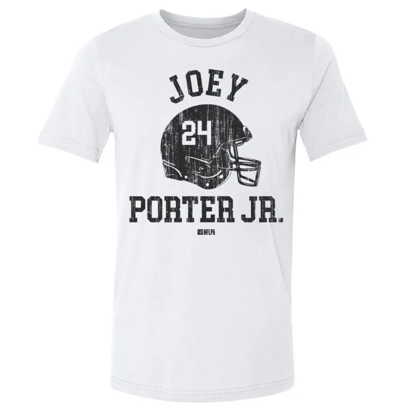 Joey Porter Jr. Pittsburgh Helmet Font sold by 500 Level