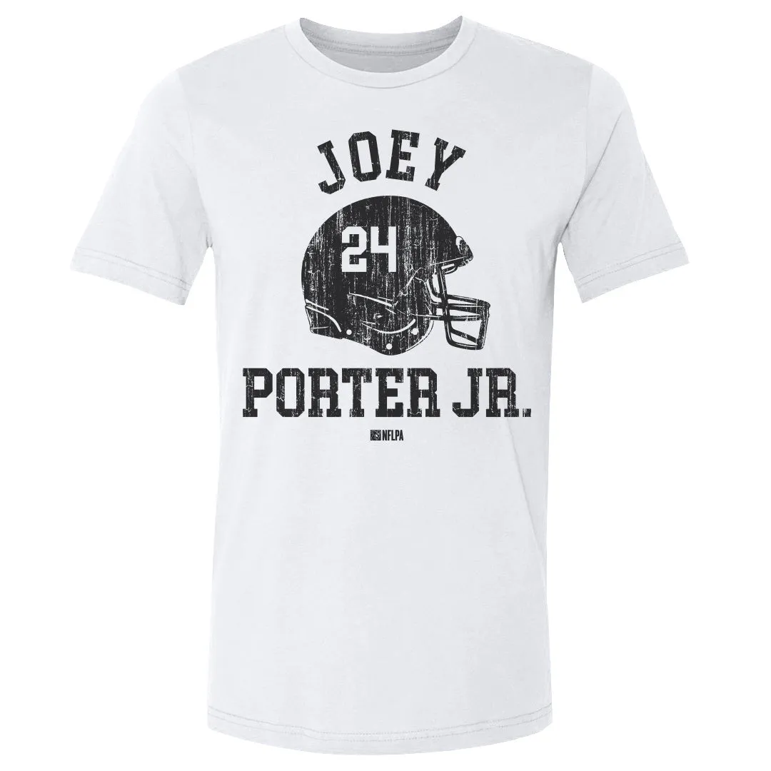 Joey Porter Jr. Pittsburgh Helmet Font sold by 500 Level