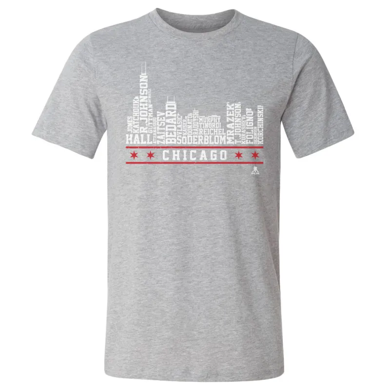 Chicago Hockey Roster Skyline 23 WHT sold by 500 Level