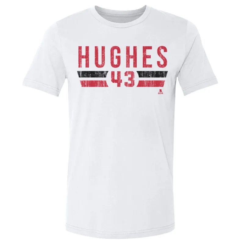 Luke Hughes New Jersey Font sold by 500 Level