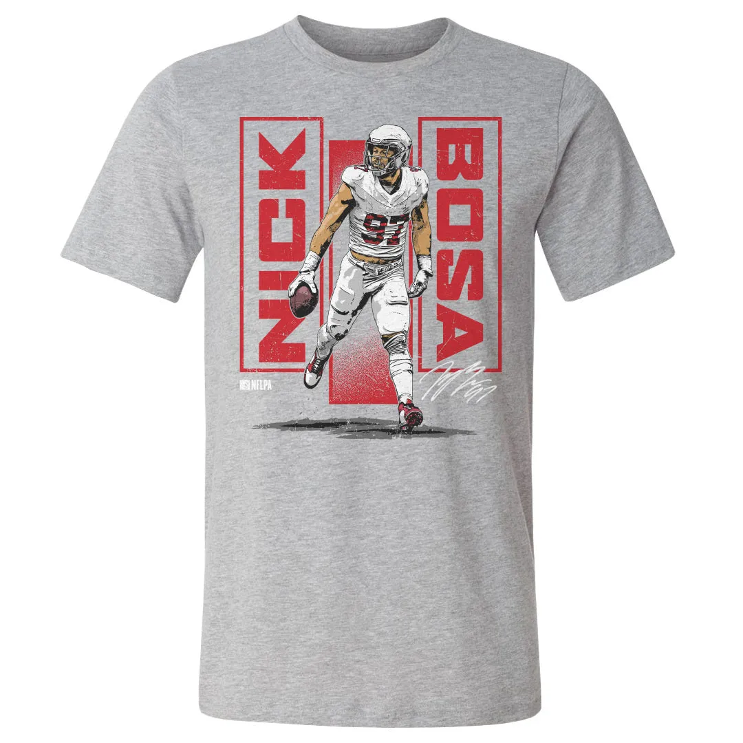 Nick Bosa San Francisco Vertical WHT sold by 500 Level