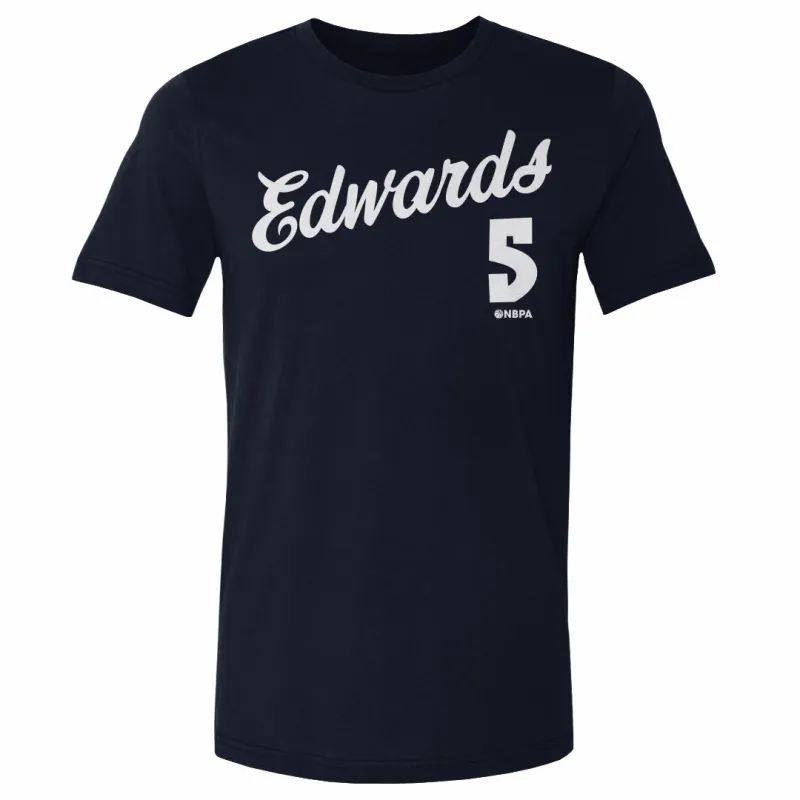 Anthony Edwards Minnesota Script WHT sold by 500 Level