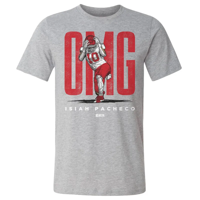 Isiah Pacheco Kansas City OMG WHT sold by 500 Level